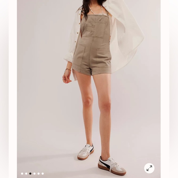 Free People Tough Love Shortalls, NWT Size 6 & 10 LAST DAY! - Picture 2 of 11